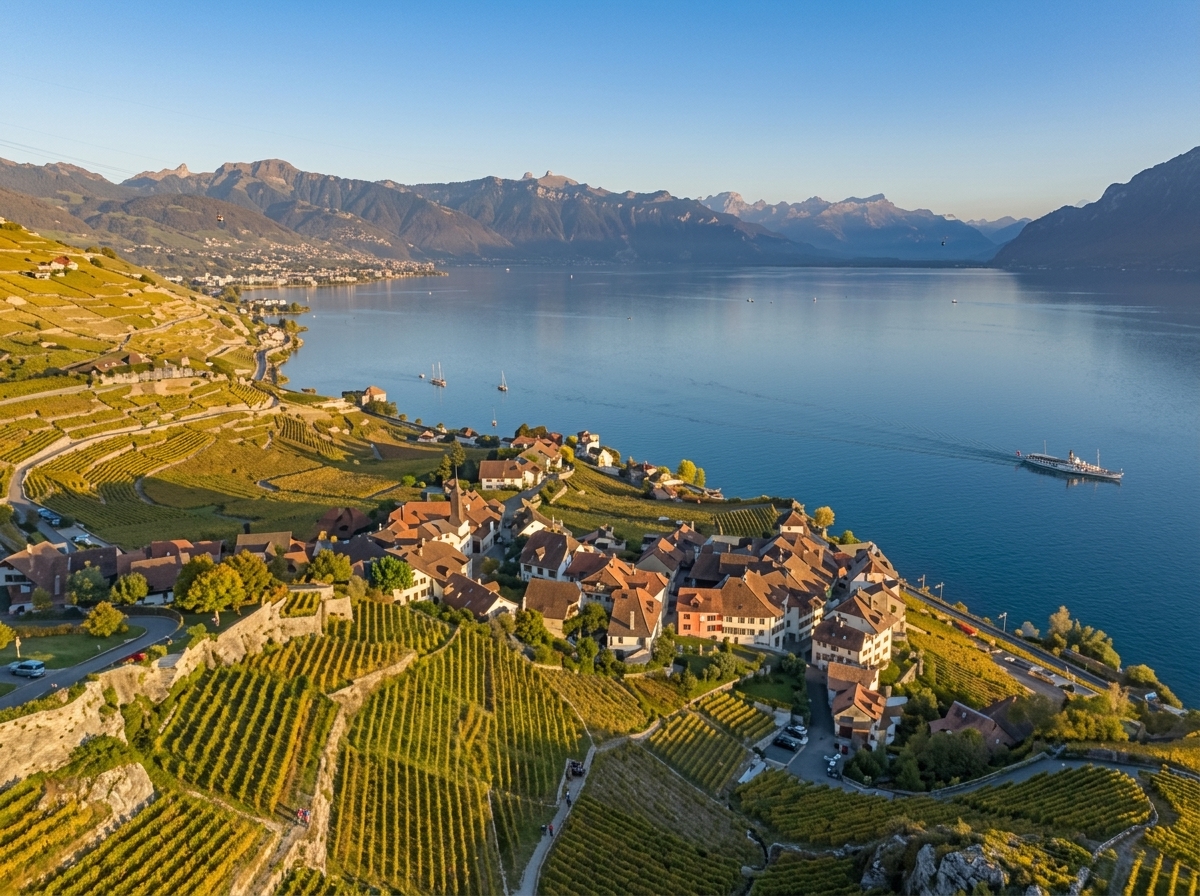 Lavaux, Vevey e Montreux Privativo — tour privativo na Suíça com a Swiss Xperience