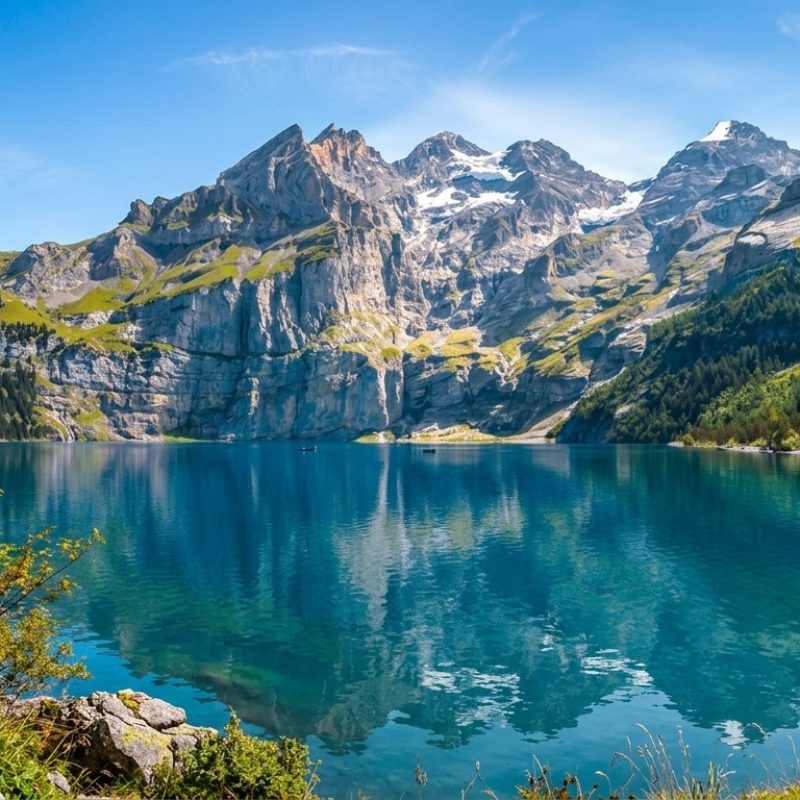 Lagos Oeschinensee e Blausee na Suíça — tour privativo Swiss Xperience