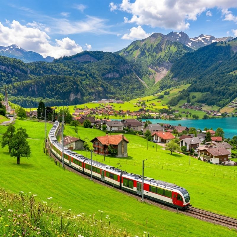 Lucerna + Trem Panorâmico + Lauterbrunnen e Interlaken Privativo — tour privativo na Suíça com a Swiss Xperience