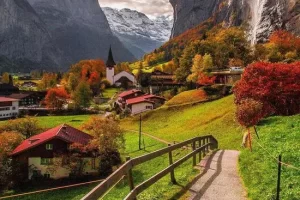 Passeio em Lauterbrunnen